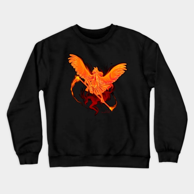 Burning Murder Crewneck Sweatshirt by captain_deloris